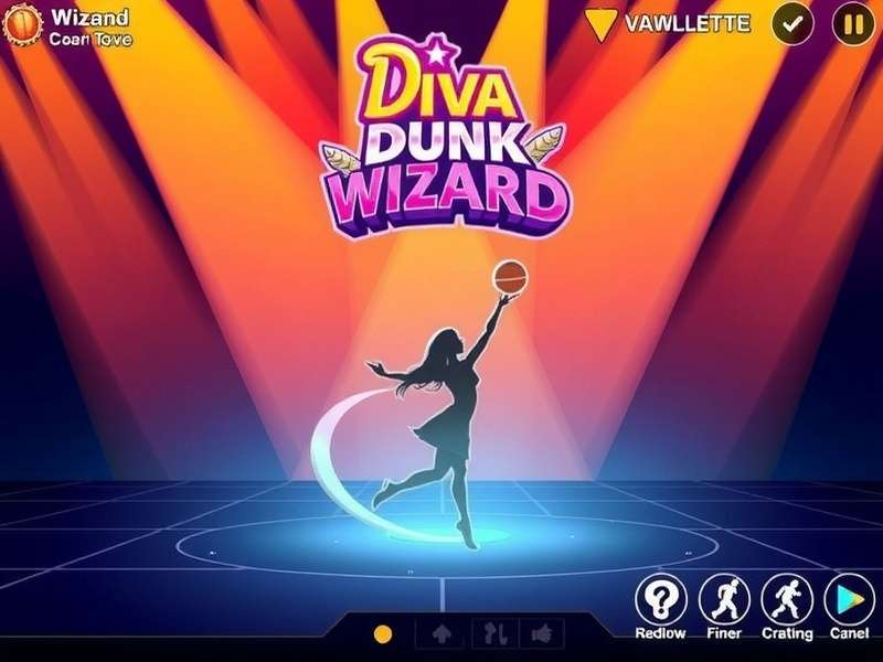 Diva Dunk Wizard Gameplay
